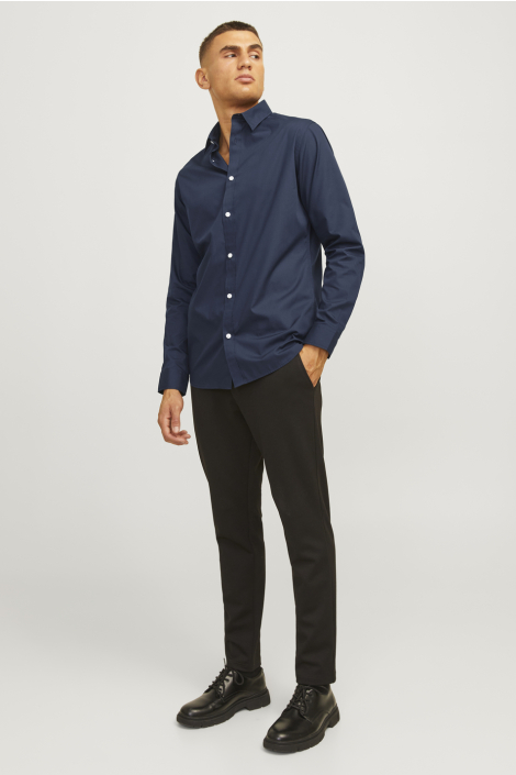 JJ Rebel blauwe heren overhemd