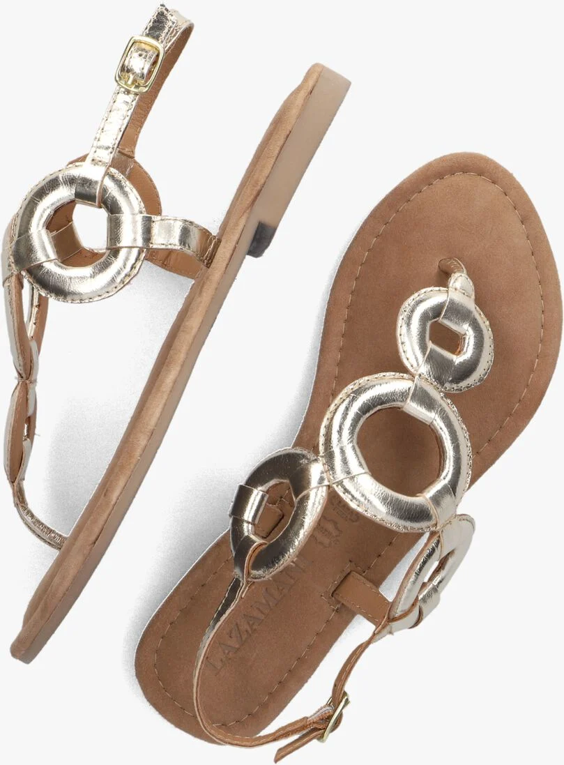 LAZAMANI gouden lazamani sandalen 33.543