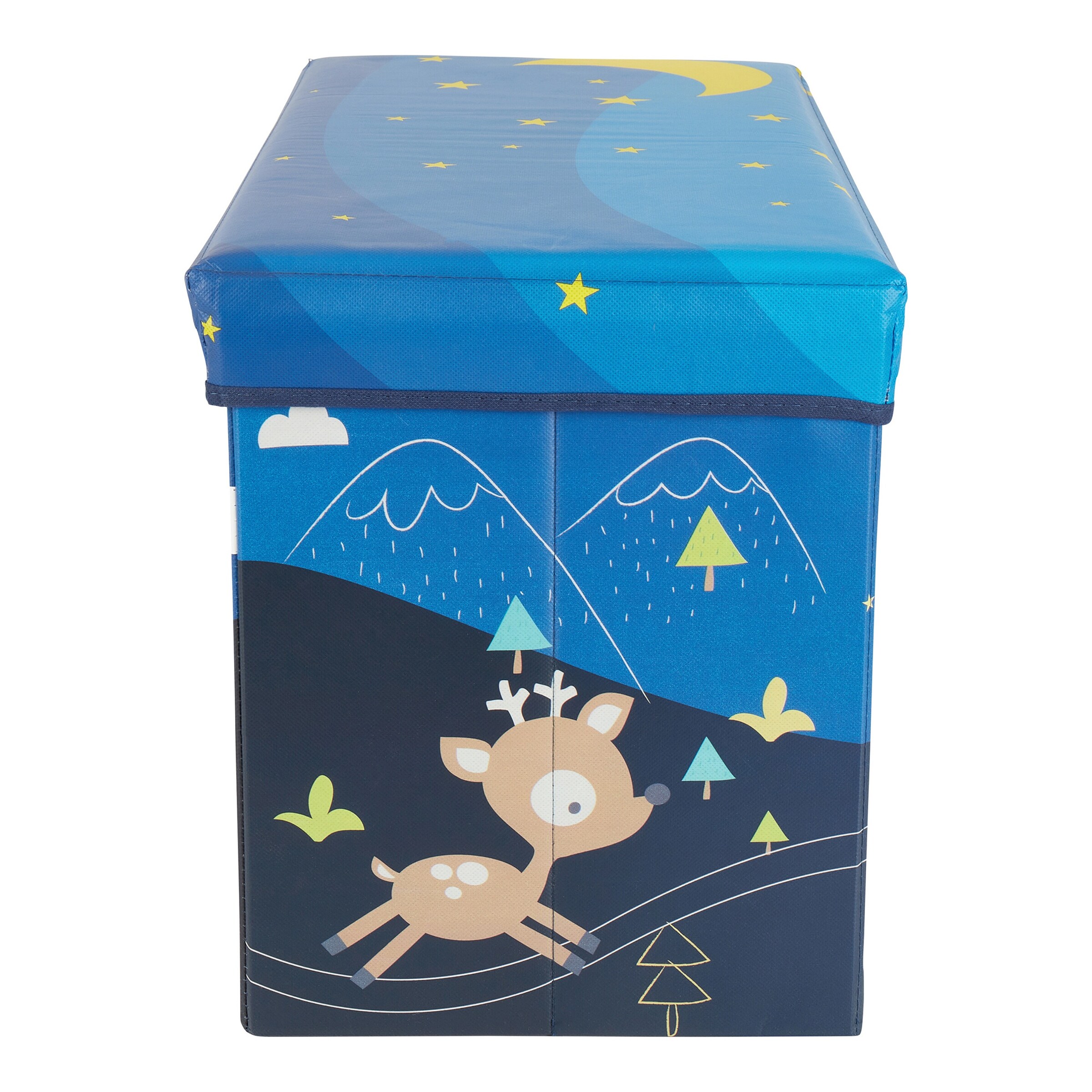 Bieco Aufbewahrungs- und Sitzbox blau / Pfadfinder