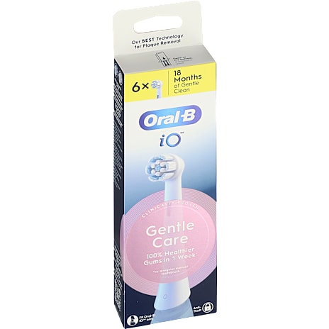 Oral-B iO Gentle Care tandbørstehoveder - 6-pak