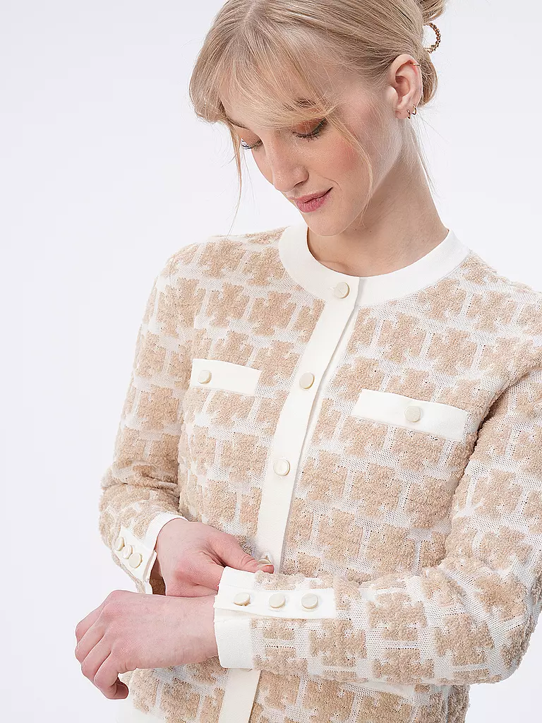 TORY BURCH Jäckchen KENDRA  beige