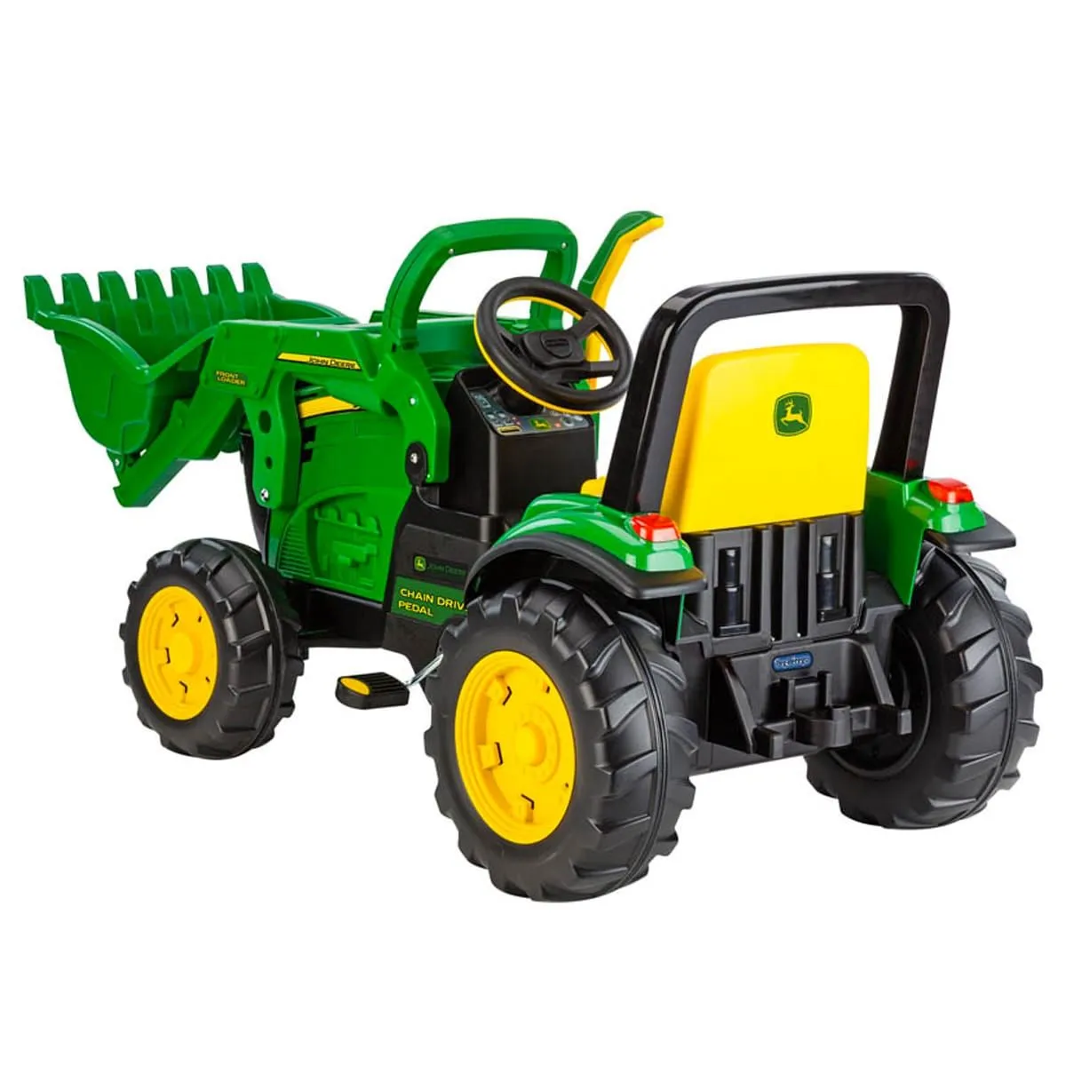 John deere Gros Tracteur John Deere avec Chargeur Frontal - Vert et Jaune