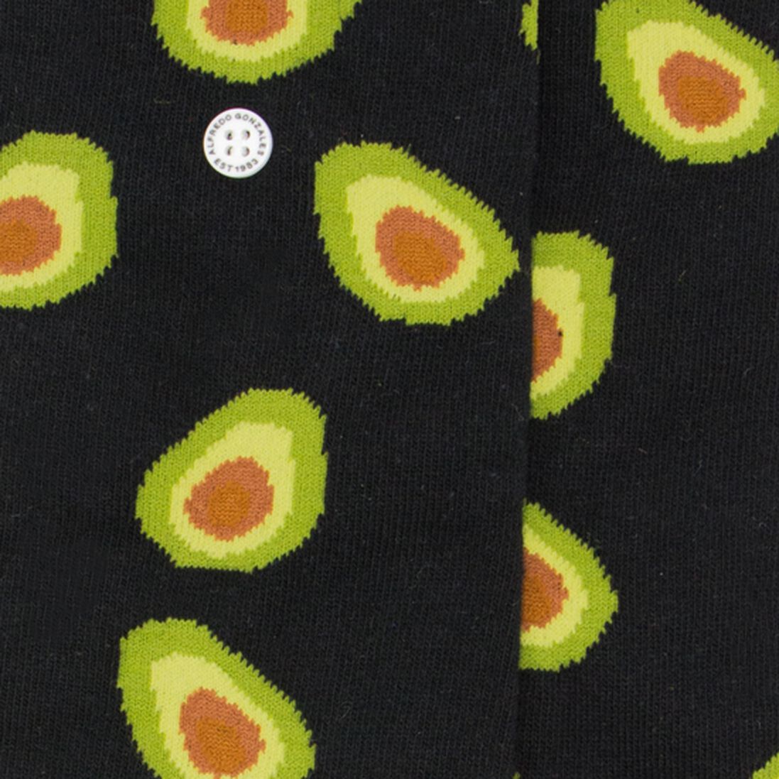 ALFREDO GONZALES zwarte alfredo gonzales sokken avocados