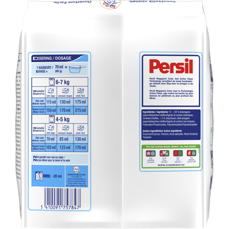 Persil Deep clean waspoeder megaperls kleur