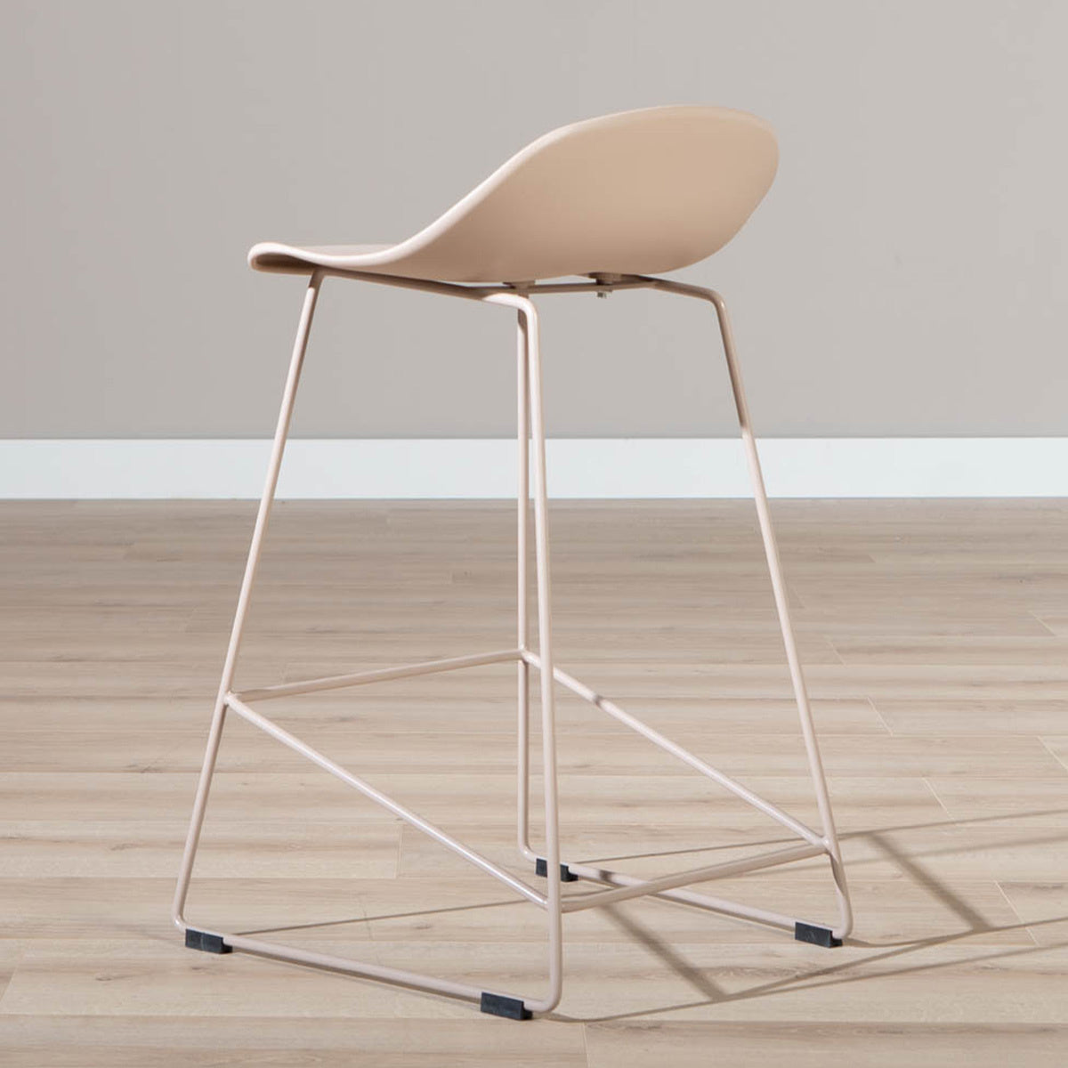 Bronx71 Scandinavische Barkruk Ellen taupe 66cm