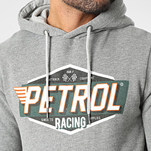 Sweat Capuche 300 Gris Chiné