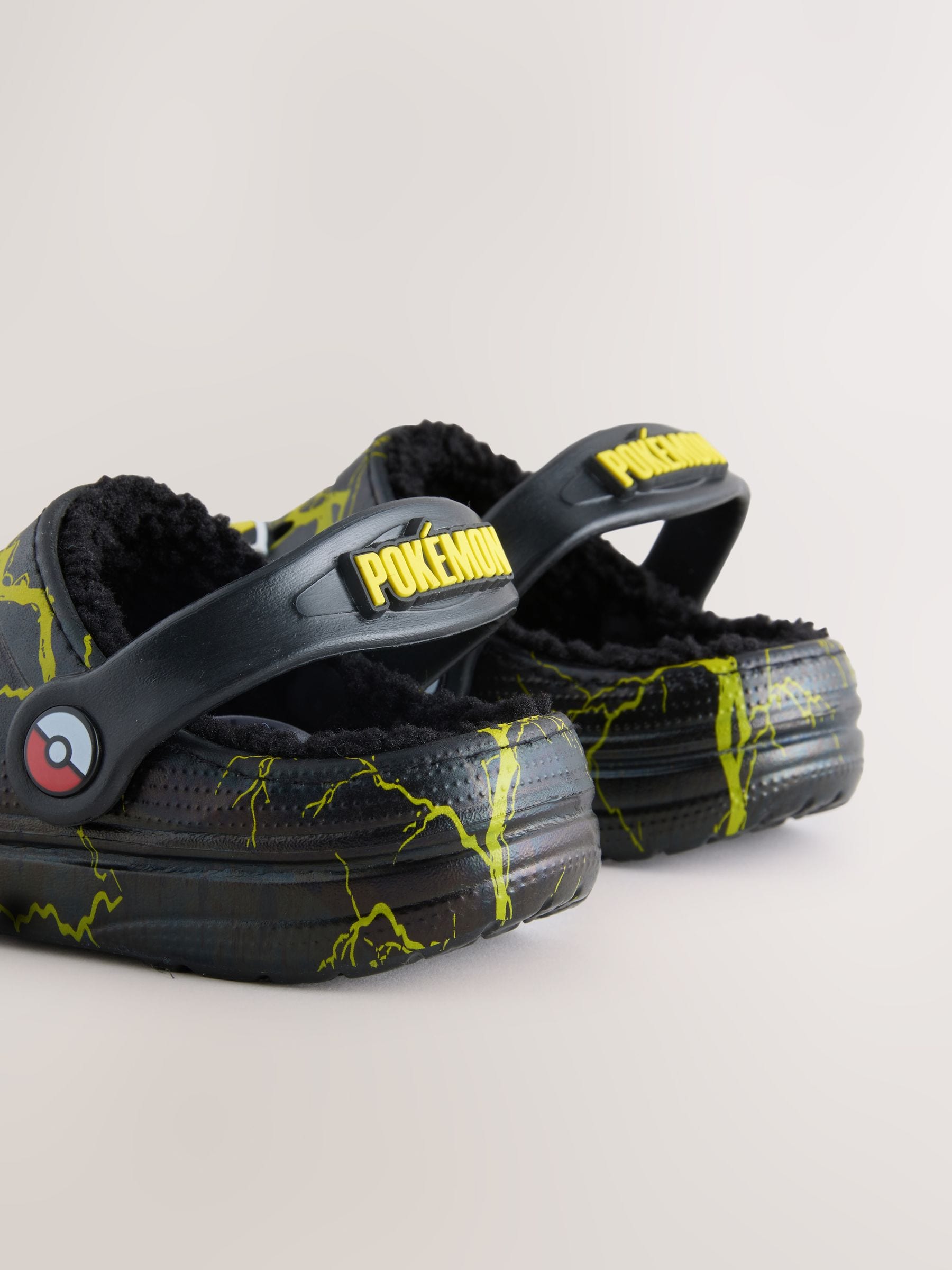 Zwart - Pokemon Warm Lined Slipper Clogs