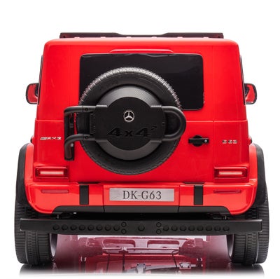 Mercedes Benz AMG G63 Elbil, Rød