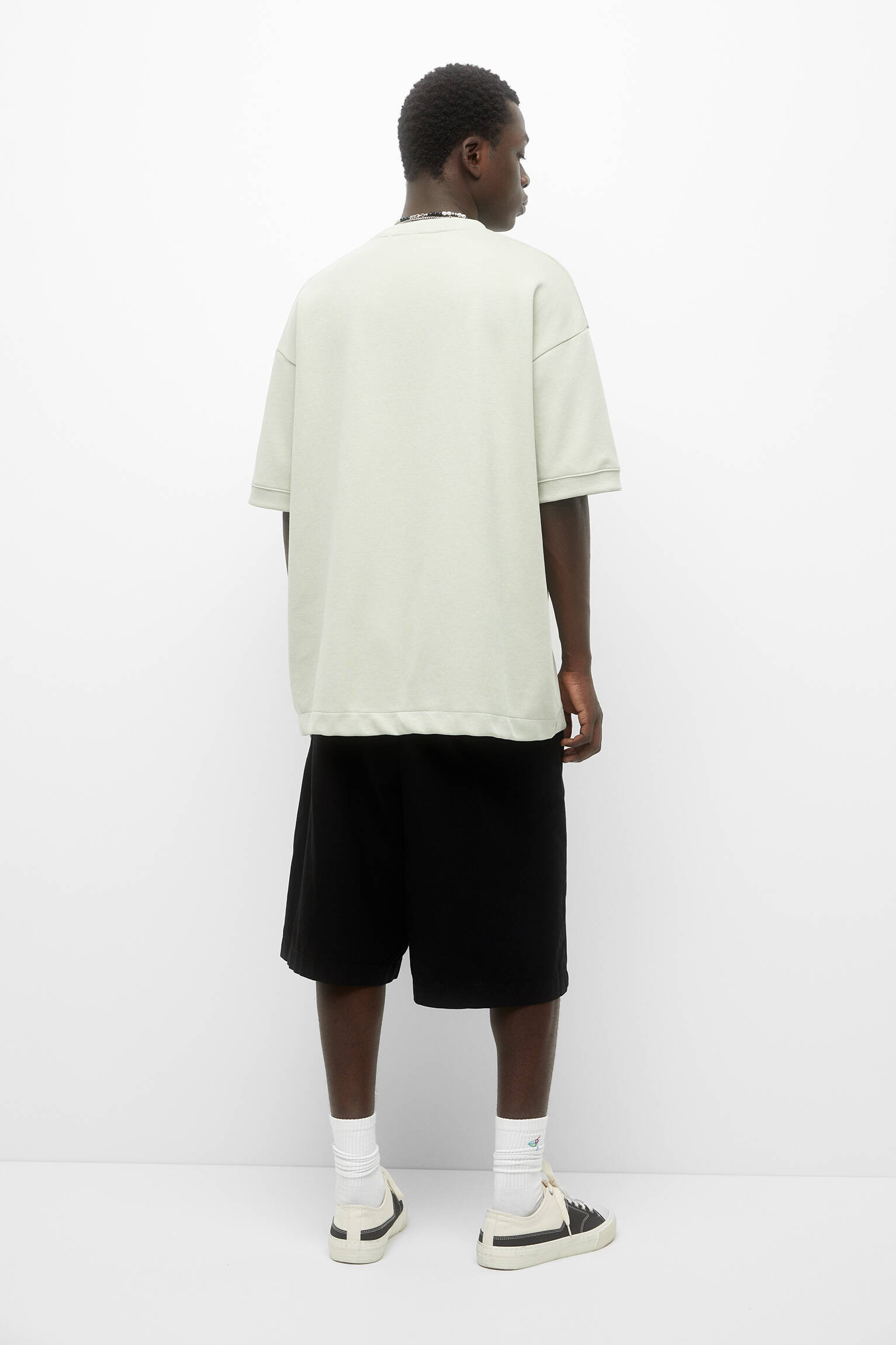 CAMISETA DE PELÚCIA INTERLOCK - MENTA