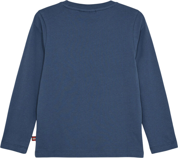 LEGO kidswear-LEGO børnetøj LWTANO 607 - T-SHIRT L/S Middle blue