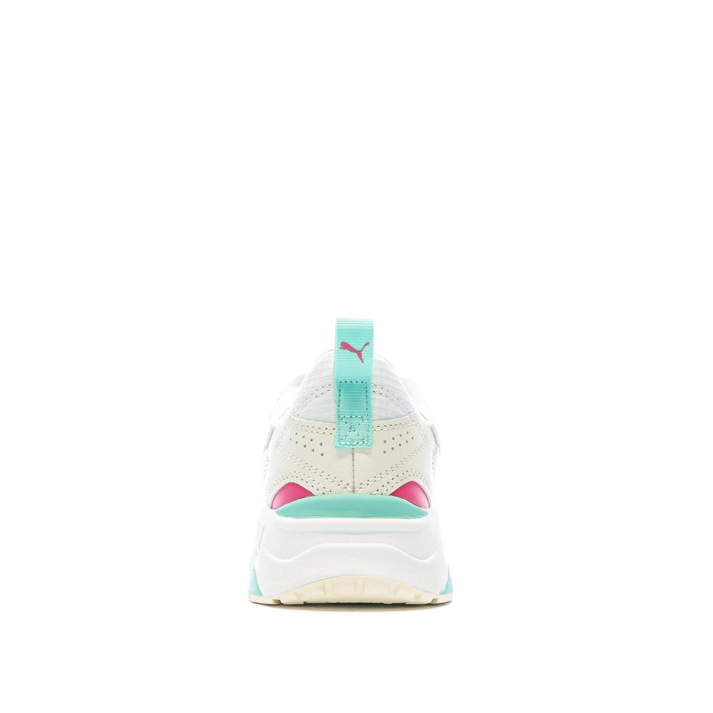 Puma Baskets Blanches/Bleu/Rose Homme Puma Trinity Lite