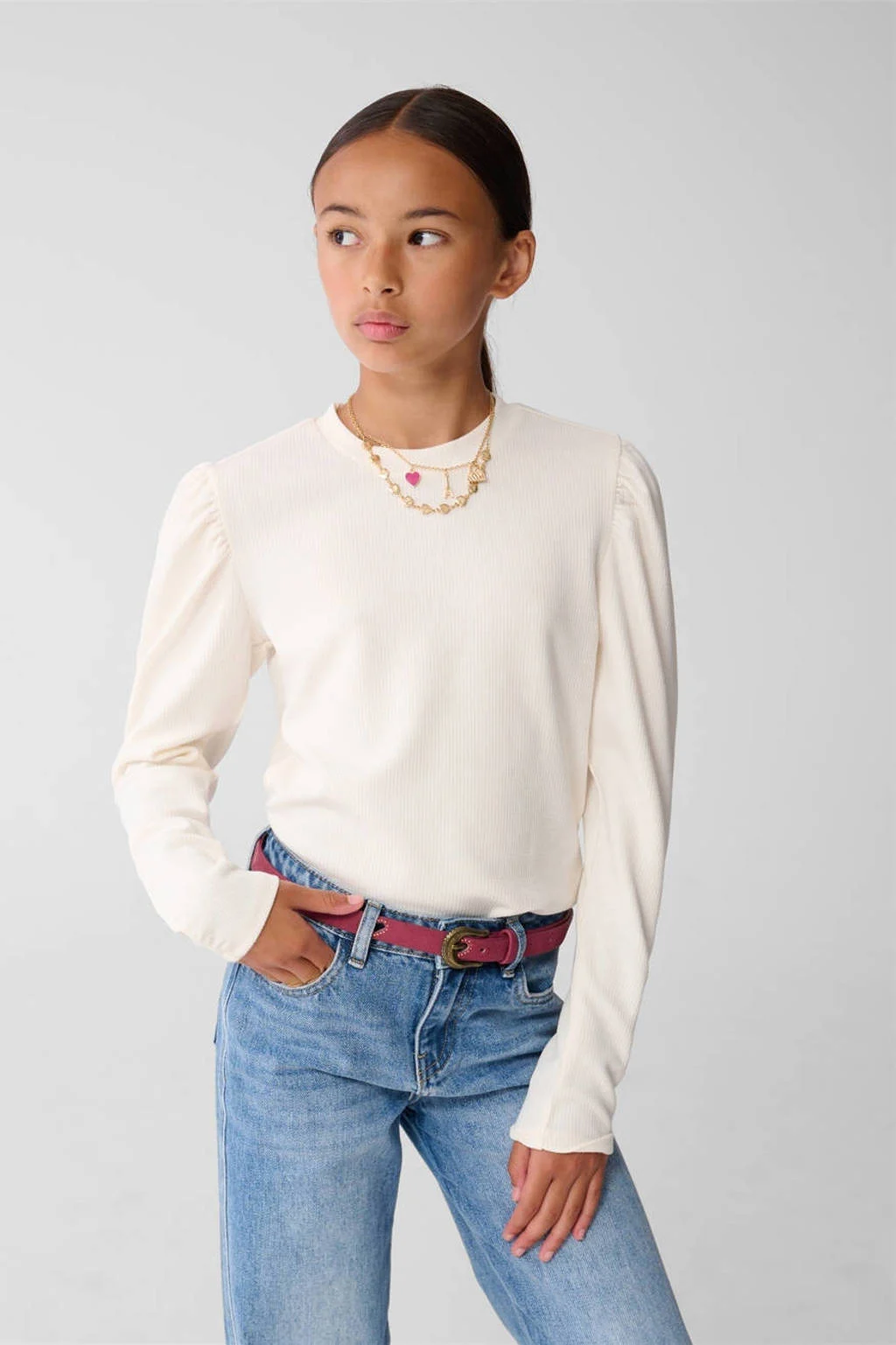 Shoeby longsleeve wit