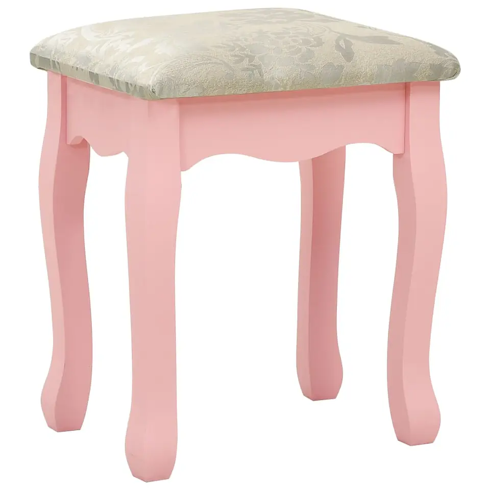 vidaXL - Kaptafel - Roze - Hout