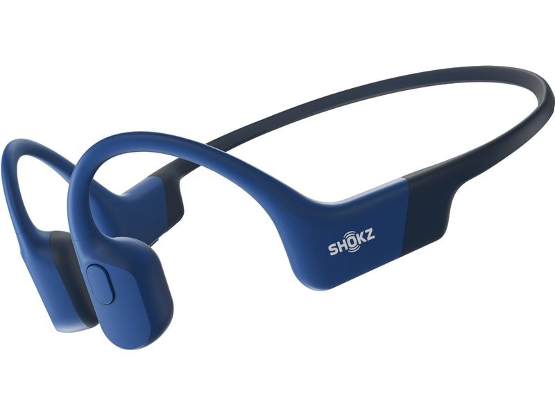 Shokz Bone Conduction Kopfhörer OpenRun USB-C Blau Knochenschall-Sport-Kopfhörer
