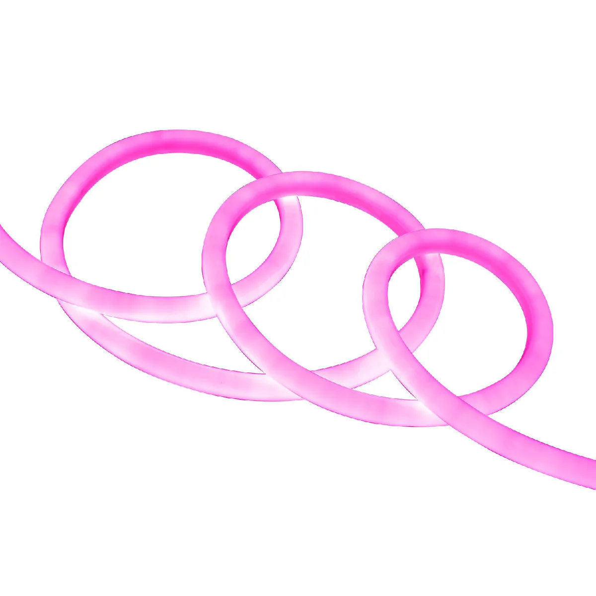 Ledkia Néon LED 360º Rond Rose IP67 - Flexible Dimmable 120LED/m