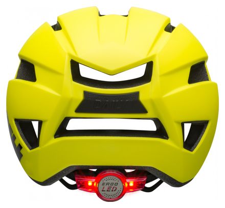 Casque Bell Daily Led Mat Hi-Vizum Jaune