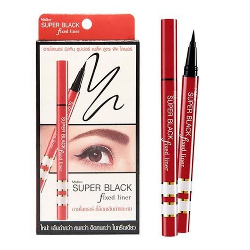 MISTINE - Superzwarte vaste eyeliner