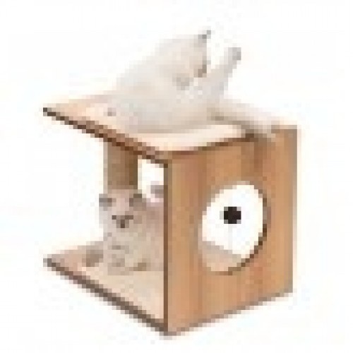Área de recreação para gatos Catit Vesper, cor nogueira