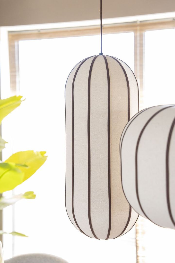 Hanglamp Cocoon 1 Naturel van By Boo