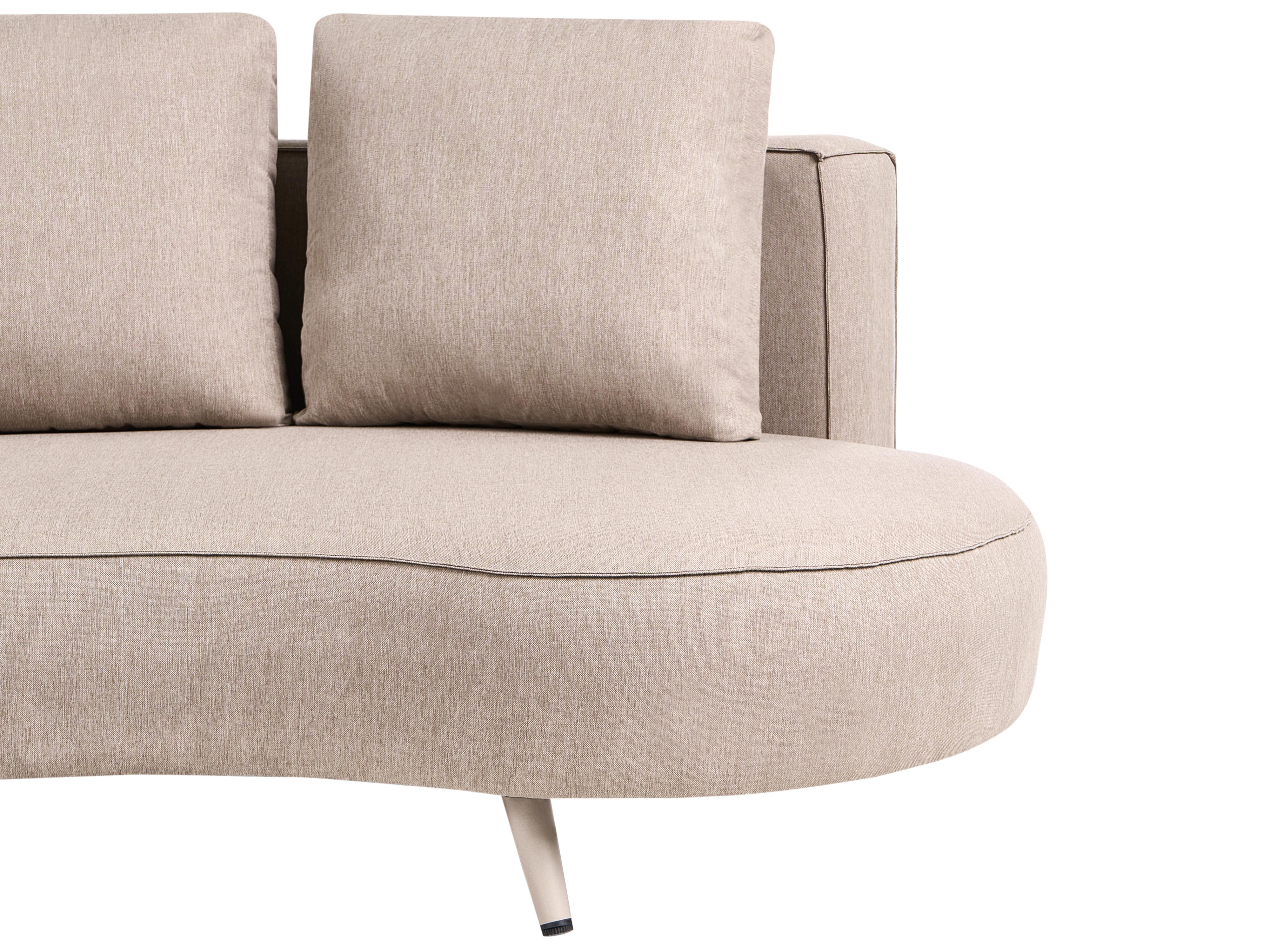 Loungeset met tafel 6-zits PARORI Beige