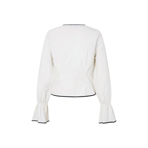 Modström EmiliaMD Bow Bluse, Soft White, XL