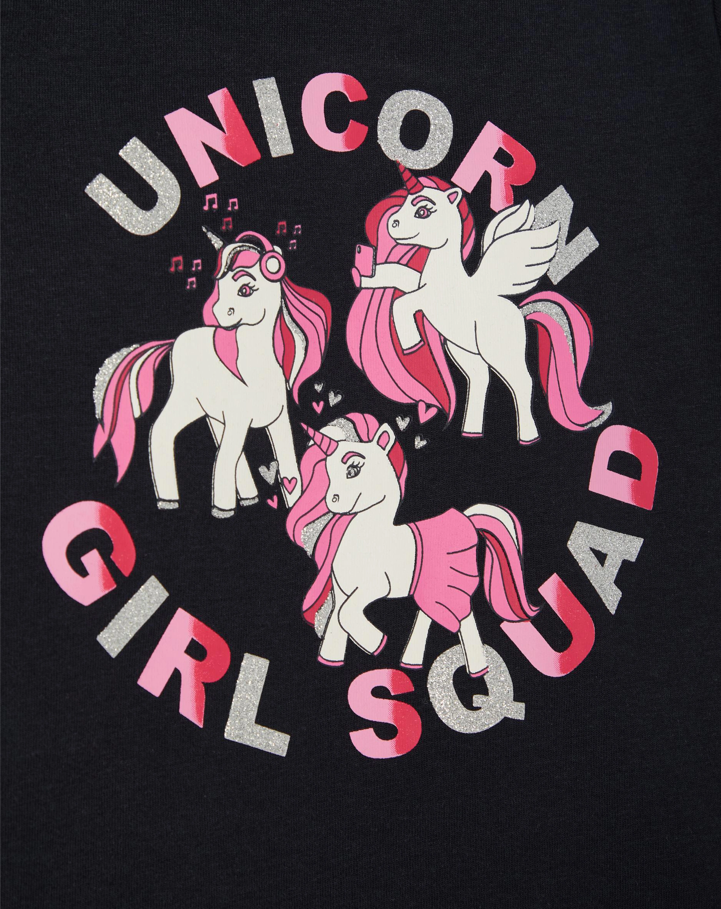 T-Shirt NMFBRIGATTA - UNICORN in dark navy