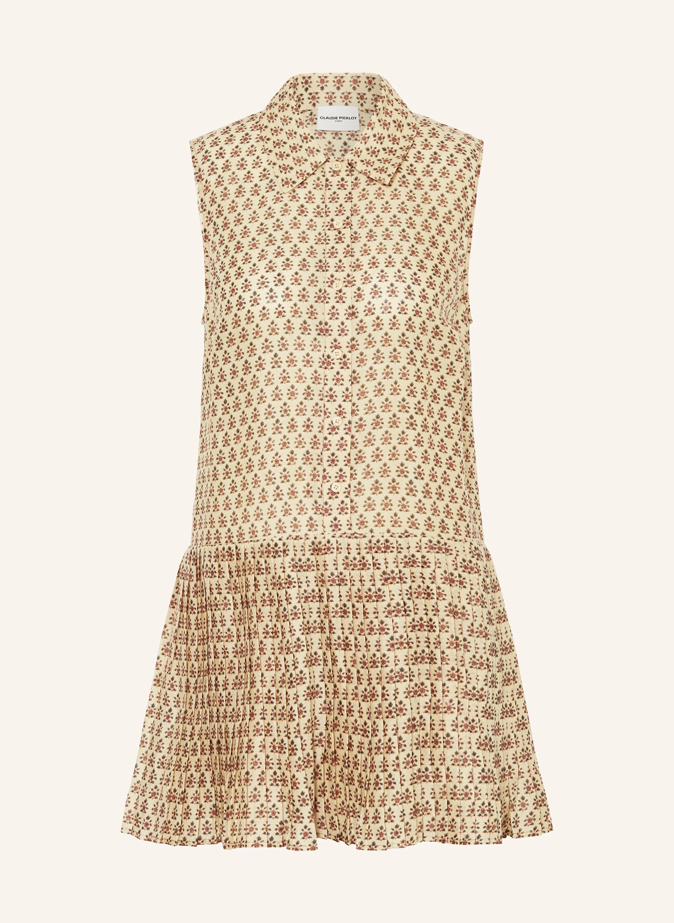 CLAUDIE PIERLOT Kleid mit Plisses