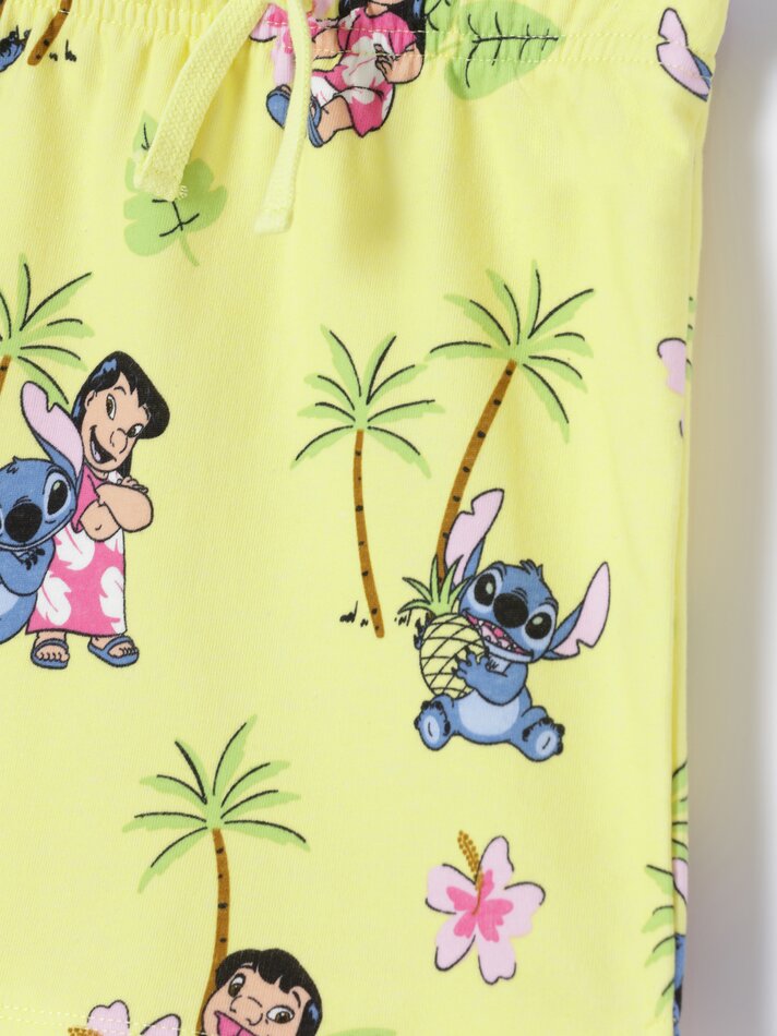 Saia Lil© &™Stitch ©DS - Amarela
