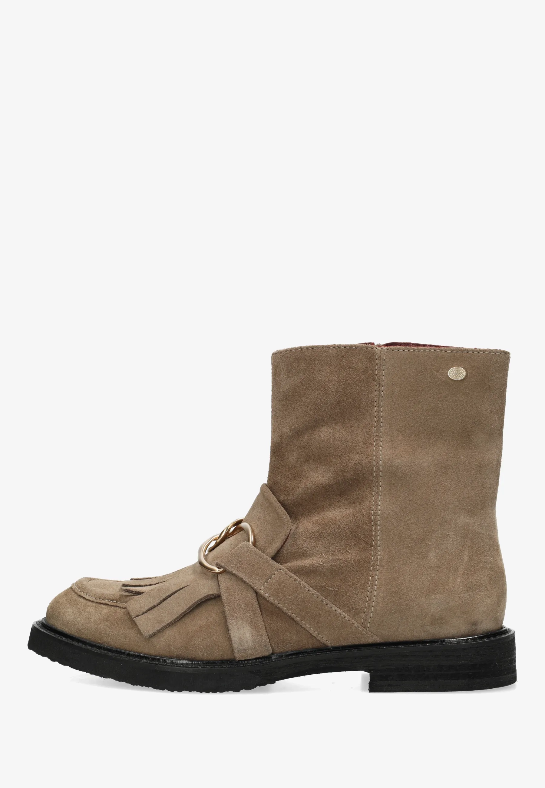 PARIS HAY ankle boot suede Dark Taupe