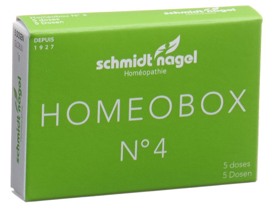 SCHMIDT-NAGEL HomeoBox 4 Glob 1 g
