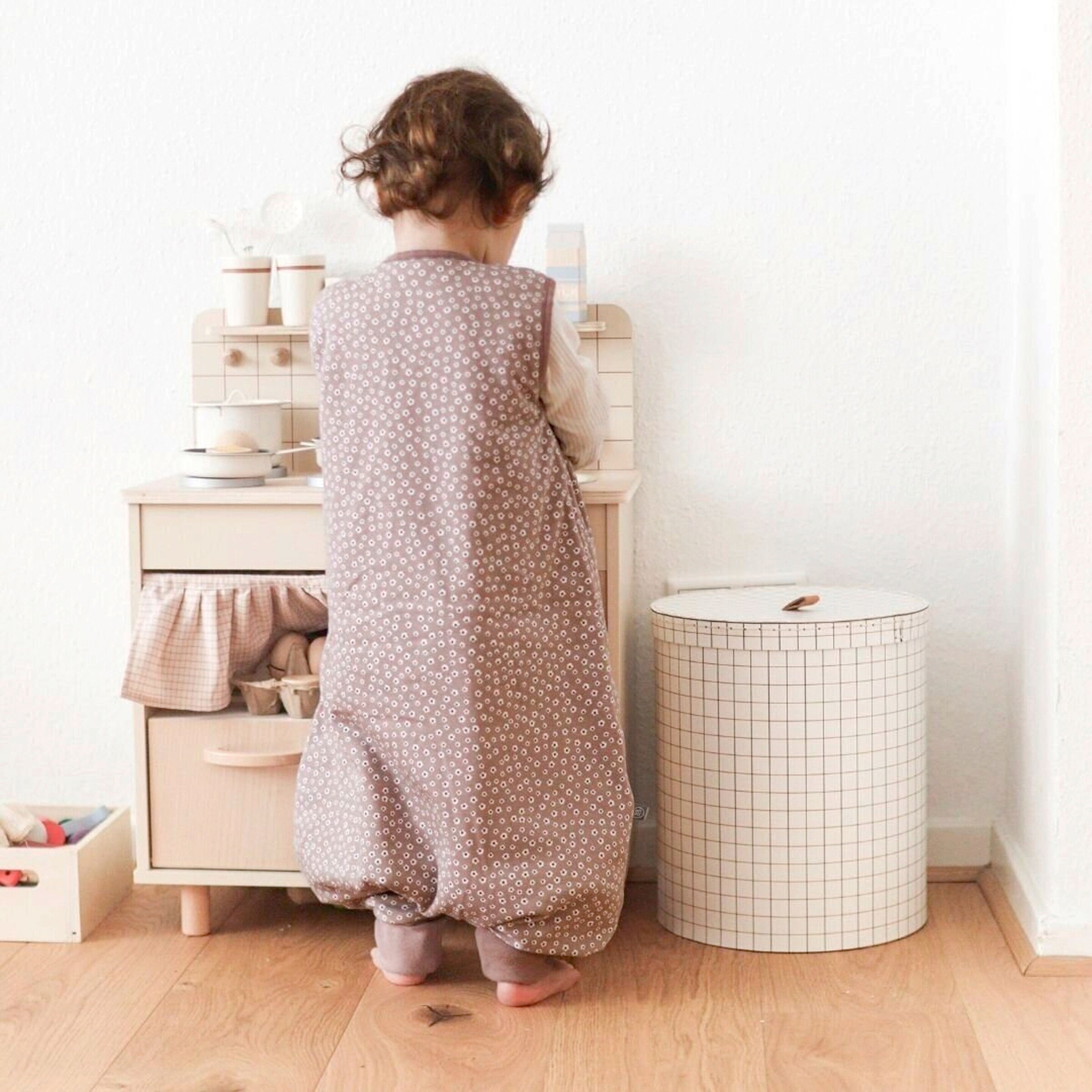 emma & noah Ganzjahres-Sleepoverall 2.5 TOG Blume Berry