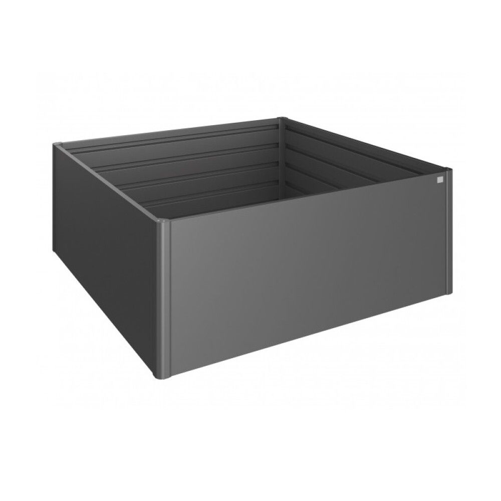 HØYBED BIOHORT 2X2M METALLIC MØRK GRÅ