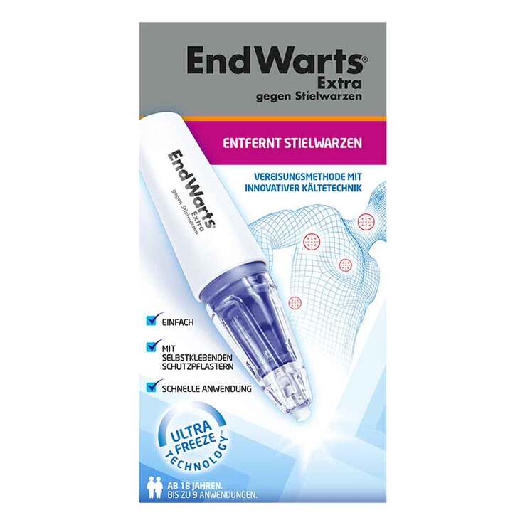 EndWarts® Extra gegen Stielwarzen, 14.3 g