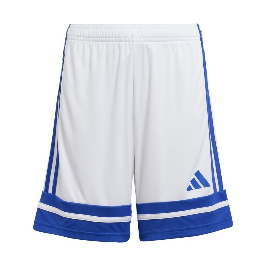 adidas Short Squadra 25 - Blanc/Bleu Enfant