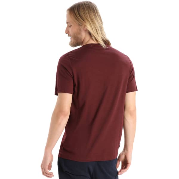 T-shirt randonnée ICEBREAKER M TECH LITE II SS TEE NAT ESPRESSO