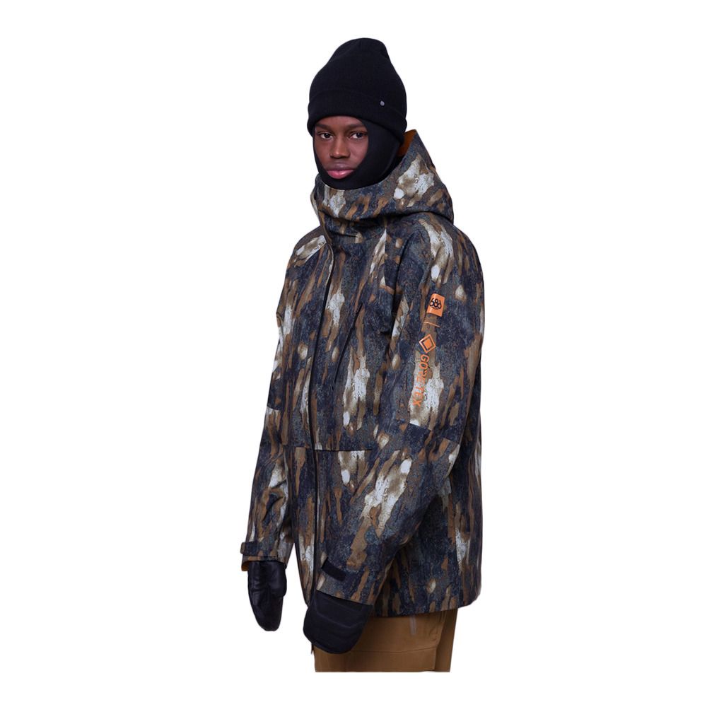 686 GORE-TEX HYDRA DOWN THERMAGRAPH - Veste ski Homme cypress green bark camo