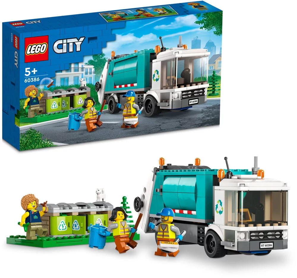 LEGO®CITY 60386 - LE CAMION DE RECYCLAGE