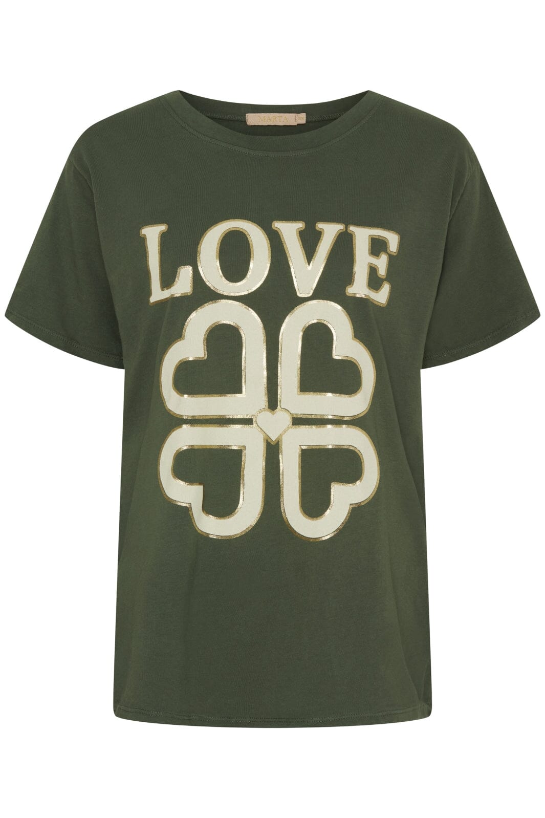 Marta Du Chateau Mdcinge Tee .0532 Love Military