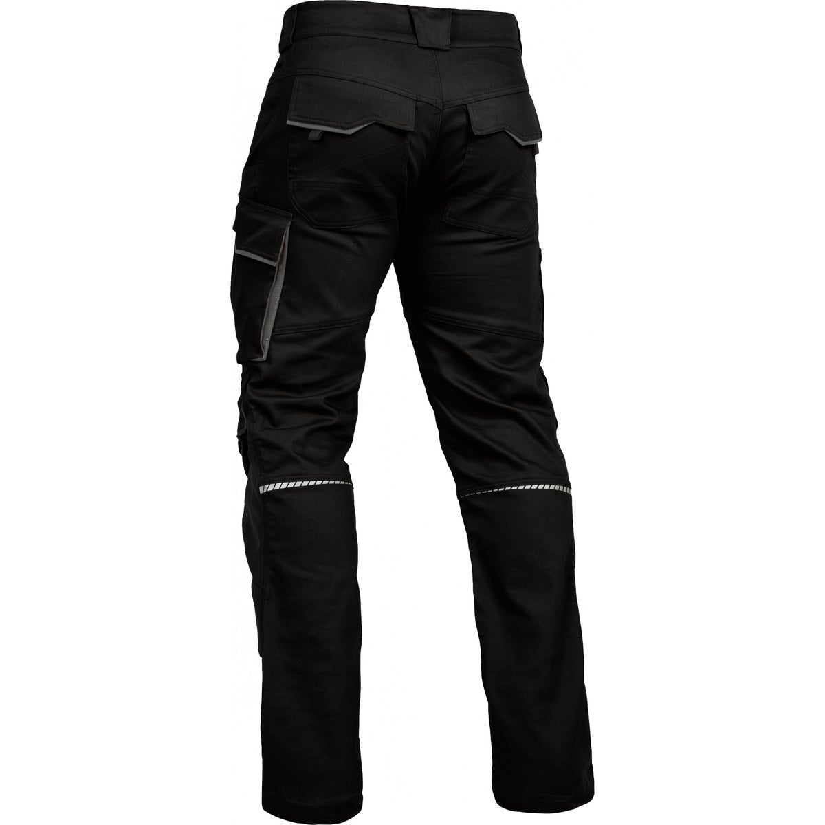 Bodyguard werkbroek, lange taillebroek, zwart/grijs, maat 26, heren