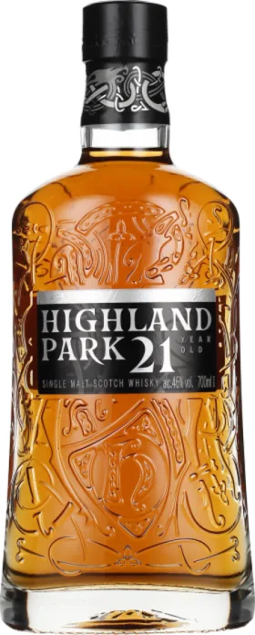 HIGHLAND PARK 21 YEARS SINGLE MALT 70CL