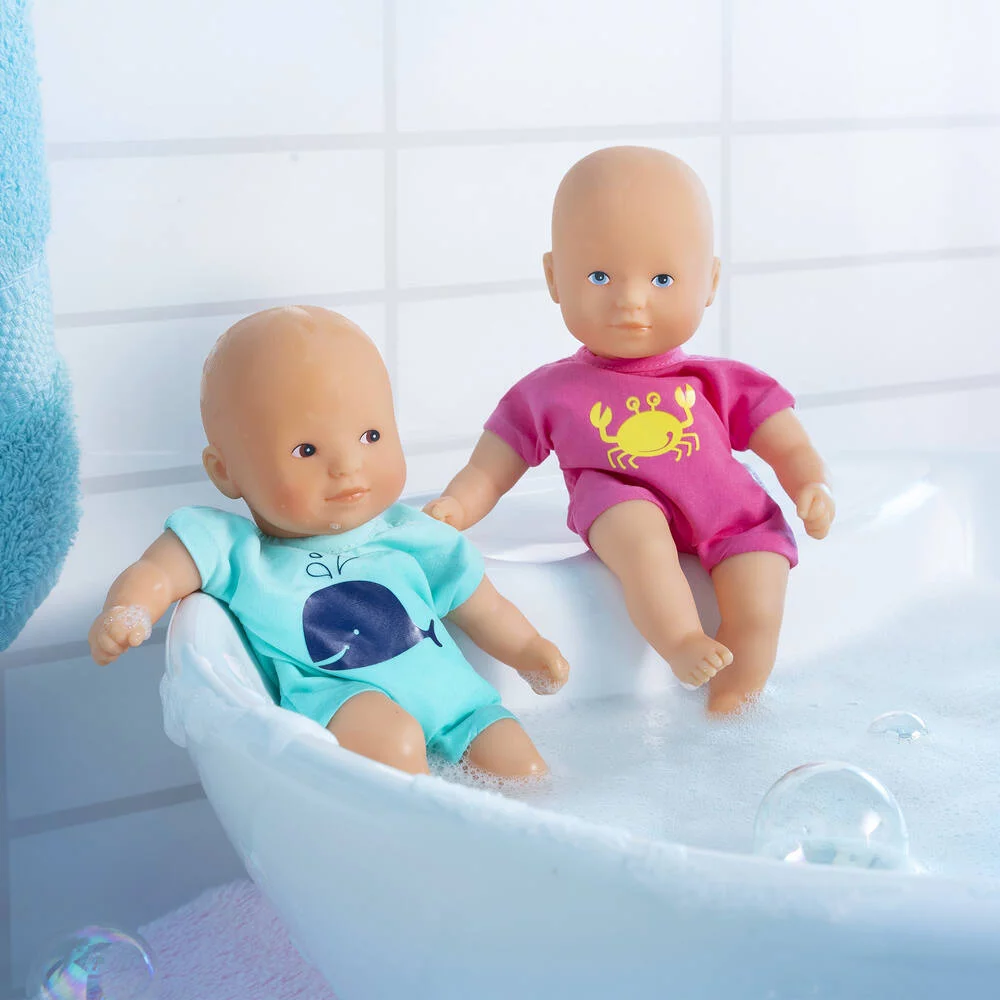 POUPON - MINI BAIN BLEU - 20CM - COROLLE MON PREMIER POUPON
