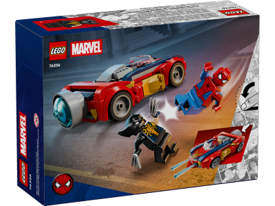 LEGO Spider-Man auto vs. Venomized Wolverine (76336)