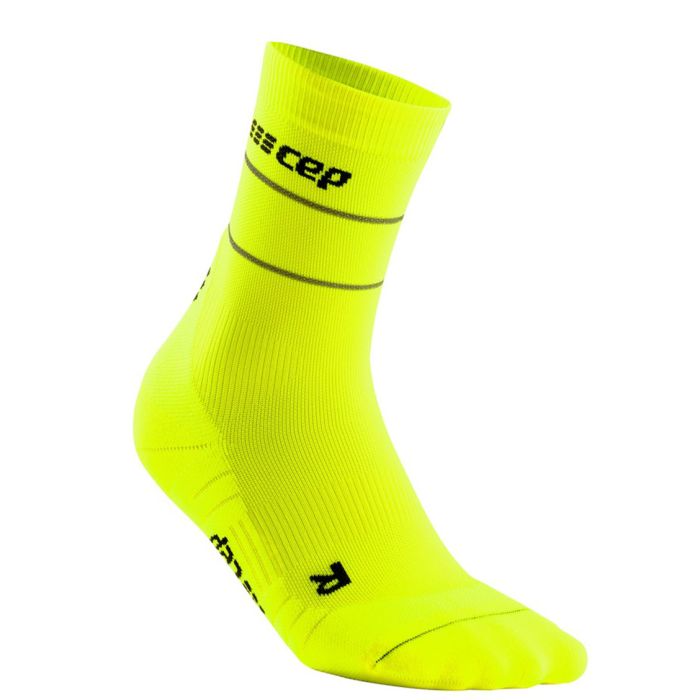Reflective Mid Cut Socks Men