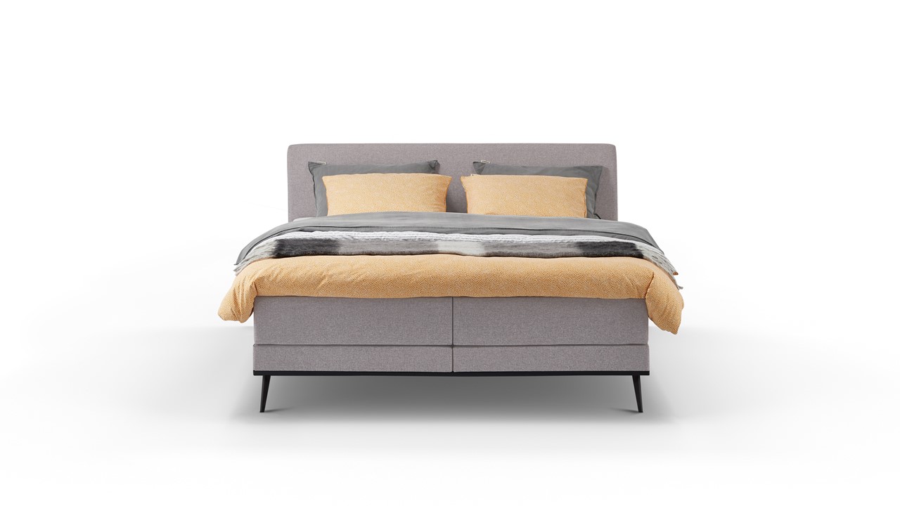 Boxspring Viggo oakland grijs