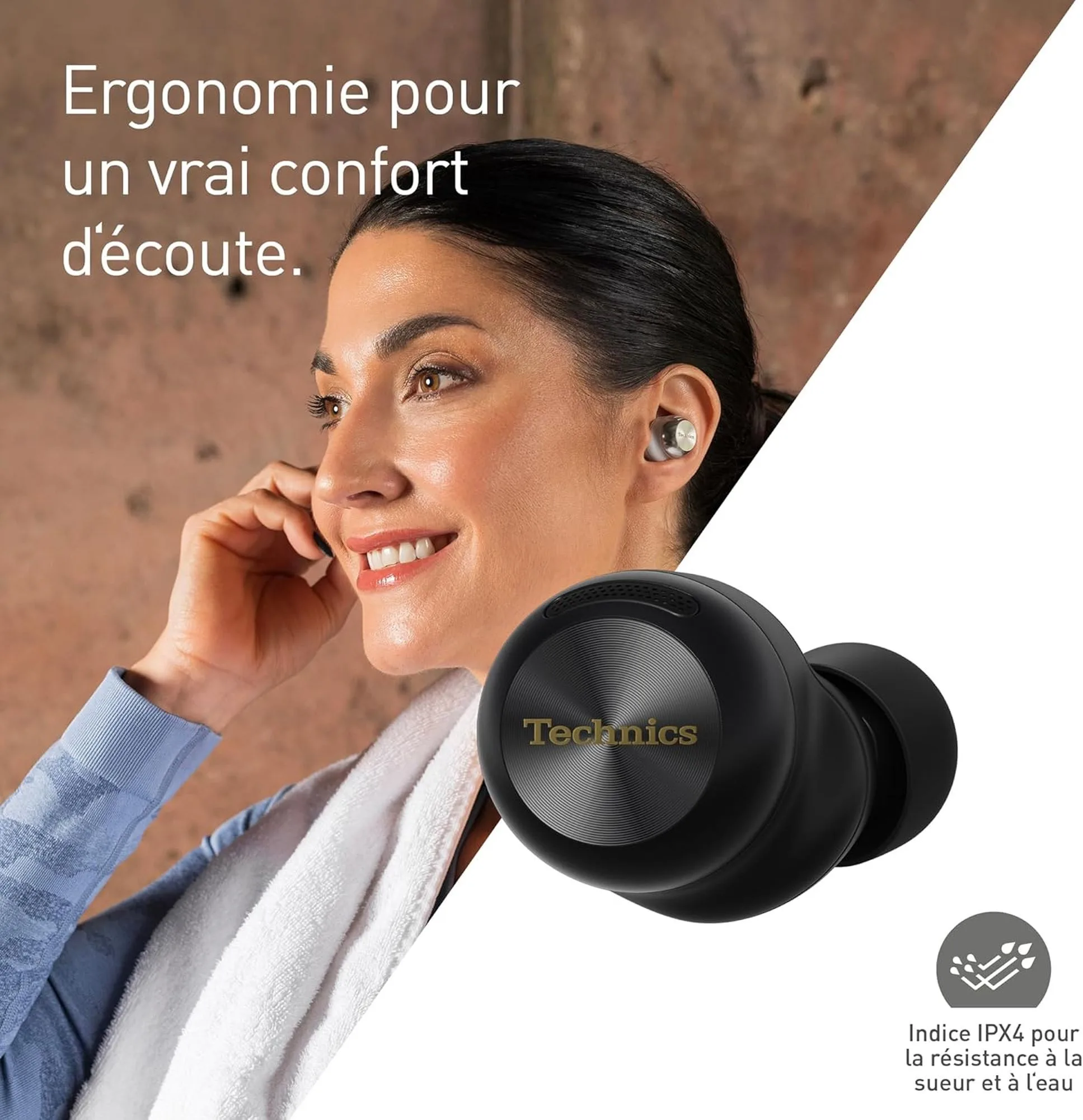 Technics EAH-AZ100 Noir Écouteurs True Wireless