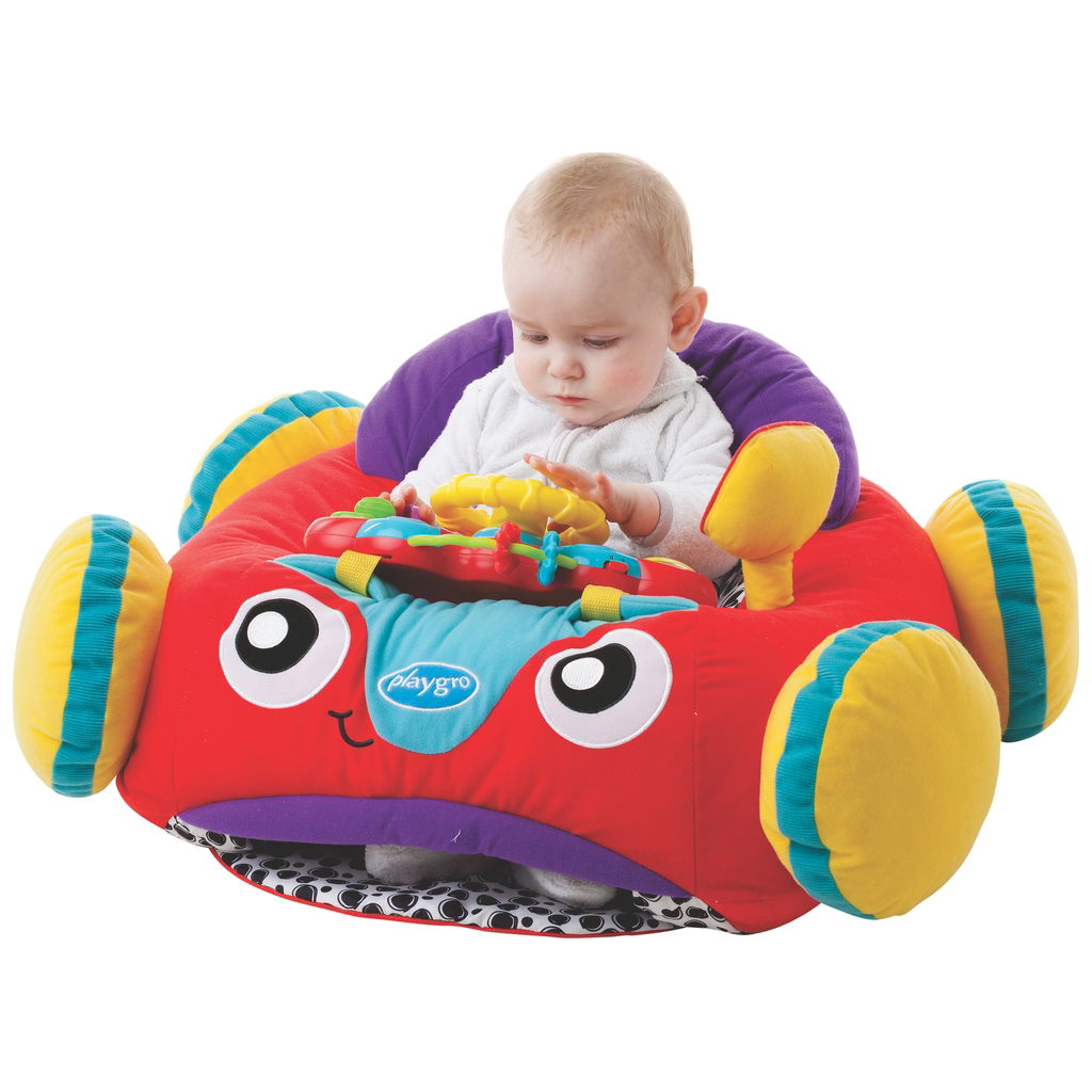 PlaygroPlaygro   Plüschauto mit Musik und Lichteffekten