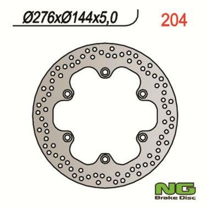 Disque de frein Rond NG fixe