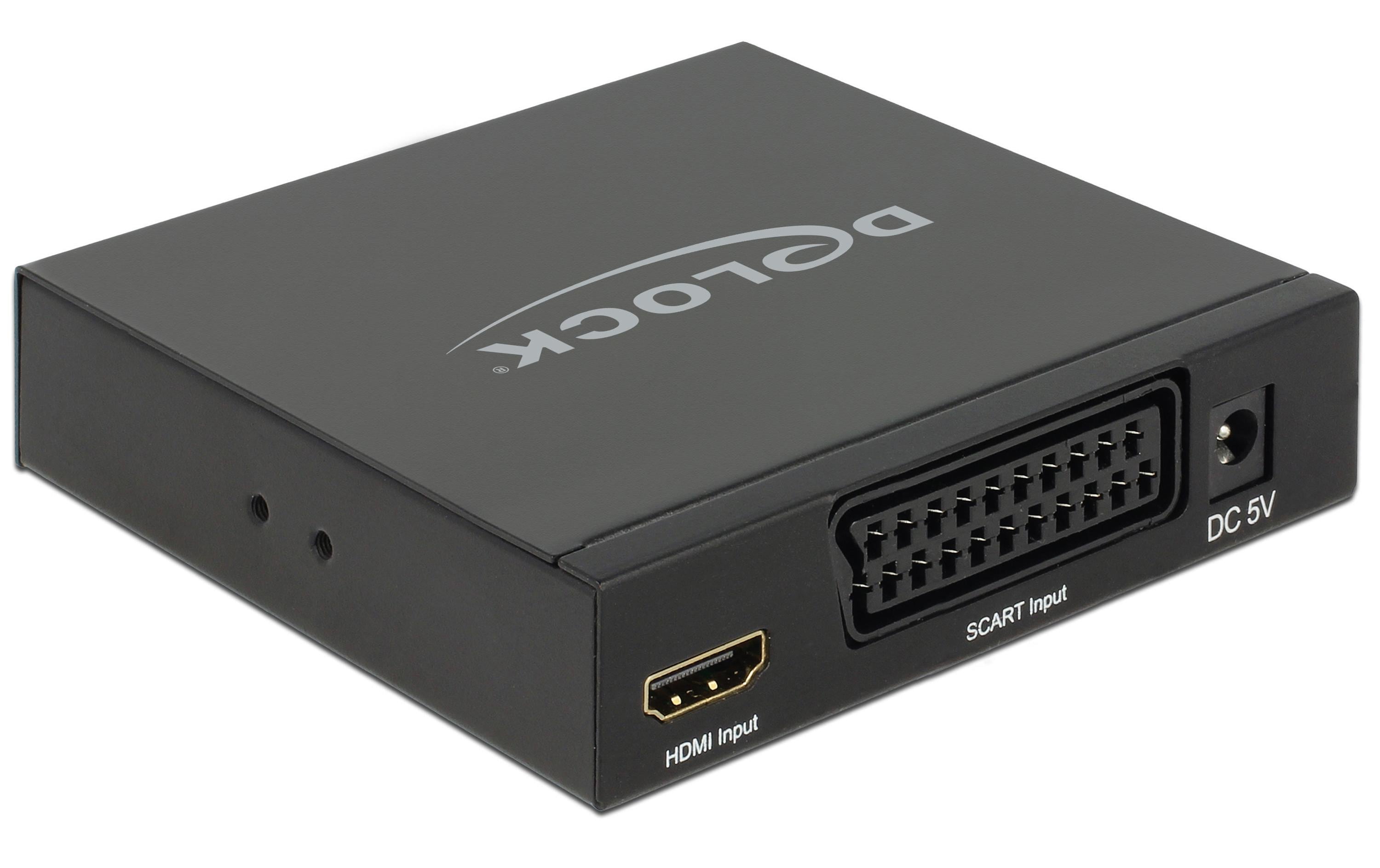 Konverter SCART / HDMI zu HDMI mit ScalerA/V-Konverter