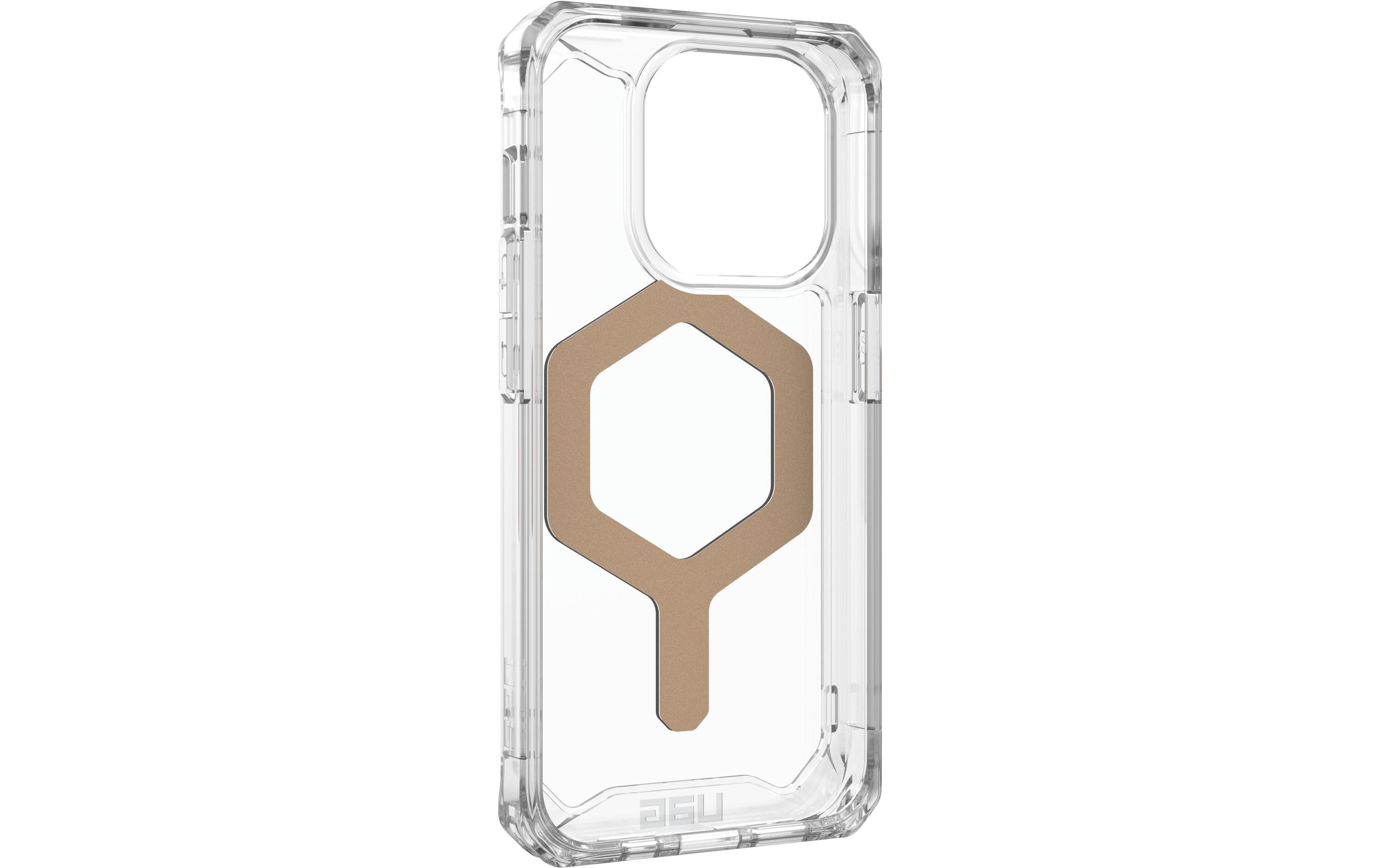 Back Cover Plyo MagSafe Apple iPhone 15 Pro Ice/GoldSchutzhülle für das Apple iPhone 15 Pro