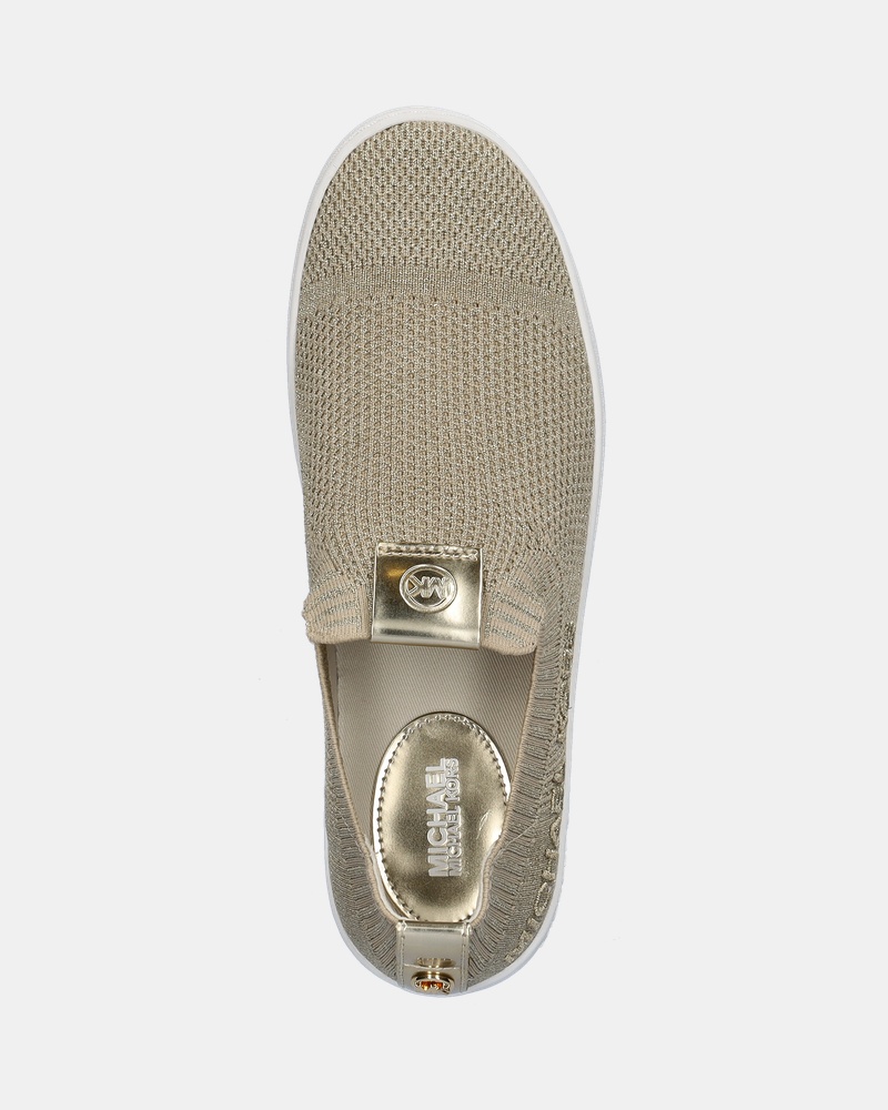 Michael Kors Michael Kors Juno Knit Slip On Instapschoenen  - goud